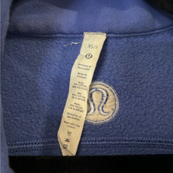 Lululemon Scuba Half Zip Cropped Pullover - Picture 5 of 7